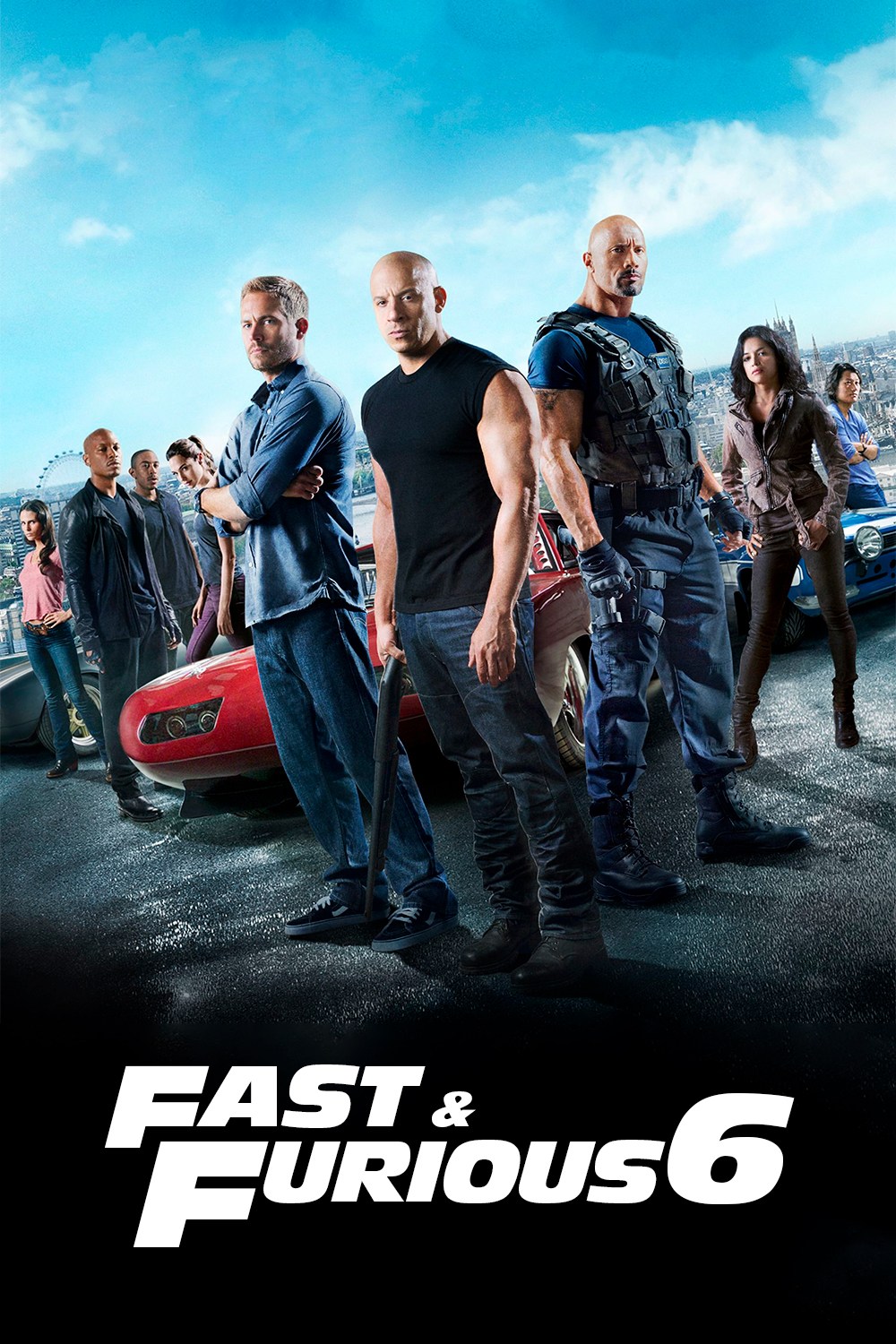 Current poster for Fast & Furious 6