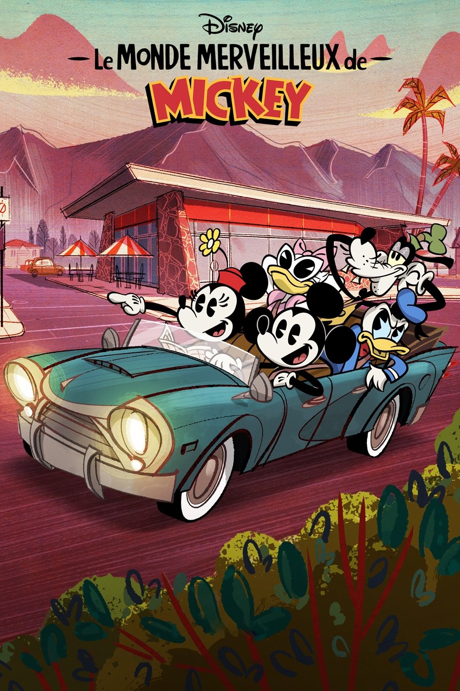 Current poster for Le Monde merveilleux de Mickey