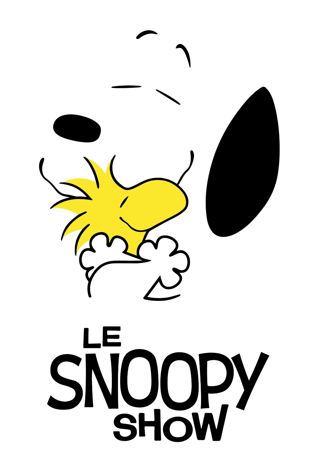 Current poster for Le Snoopy show