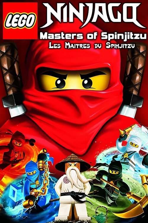 Current poster for LEGO Ninjago : Les maîtres du Spinjitzu