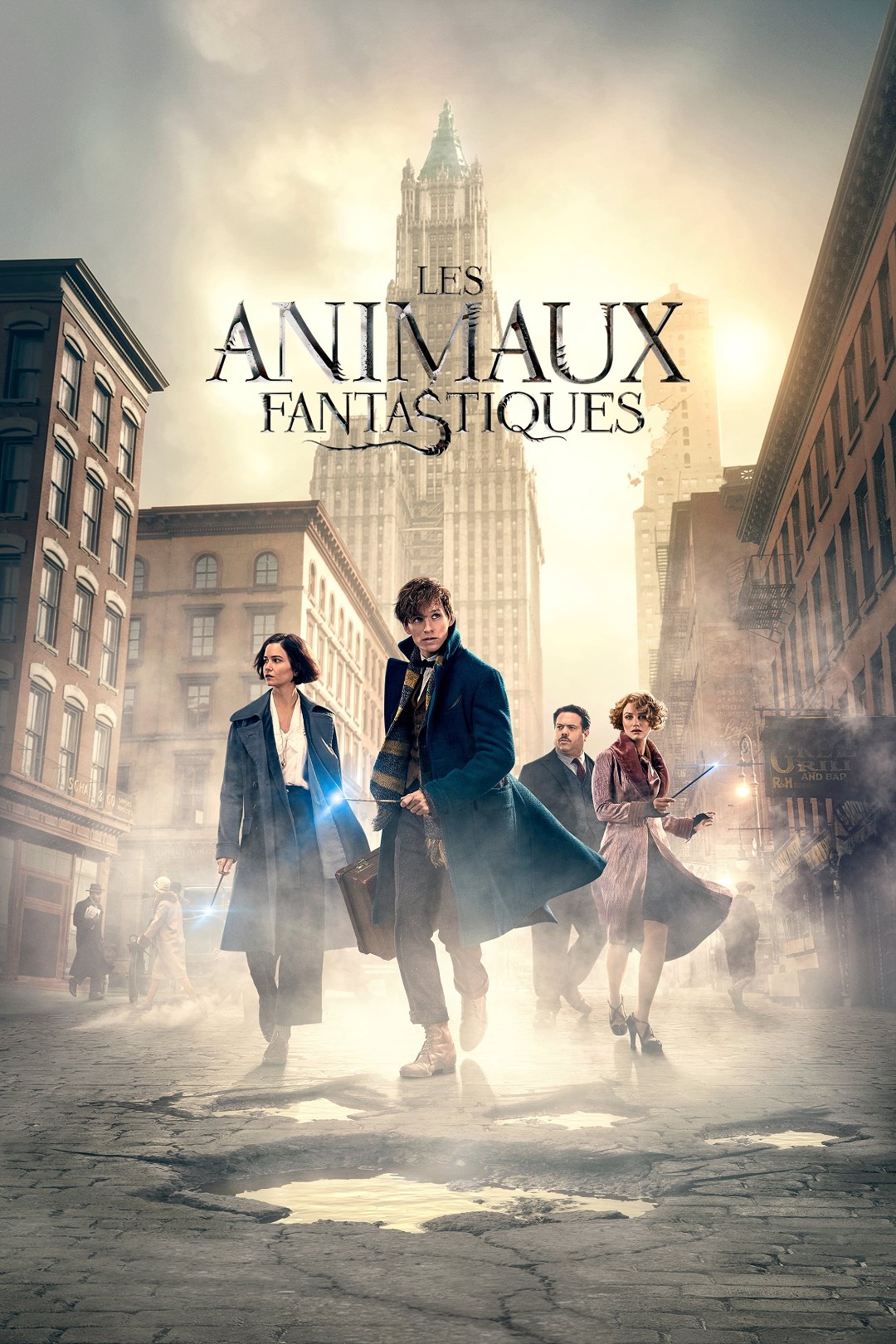 Current poster for Les Animaux Fantastiques