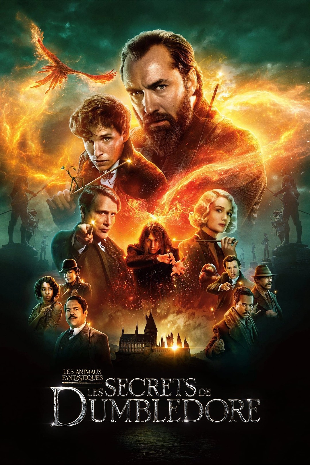 Current poster for Les Animaux fantastiques : Les Secrets de Dumbledore