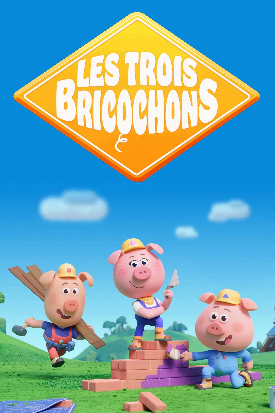 Current poster for Les Trois Bricochons
