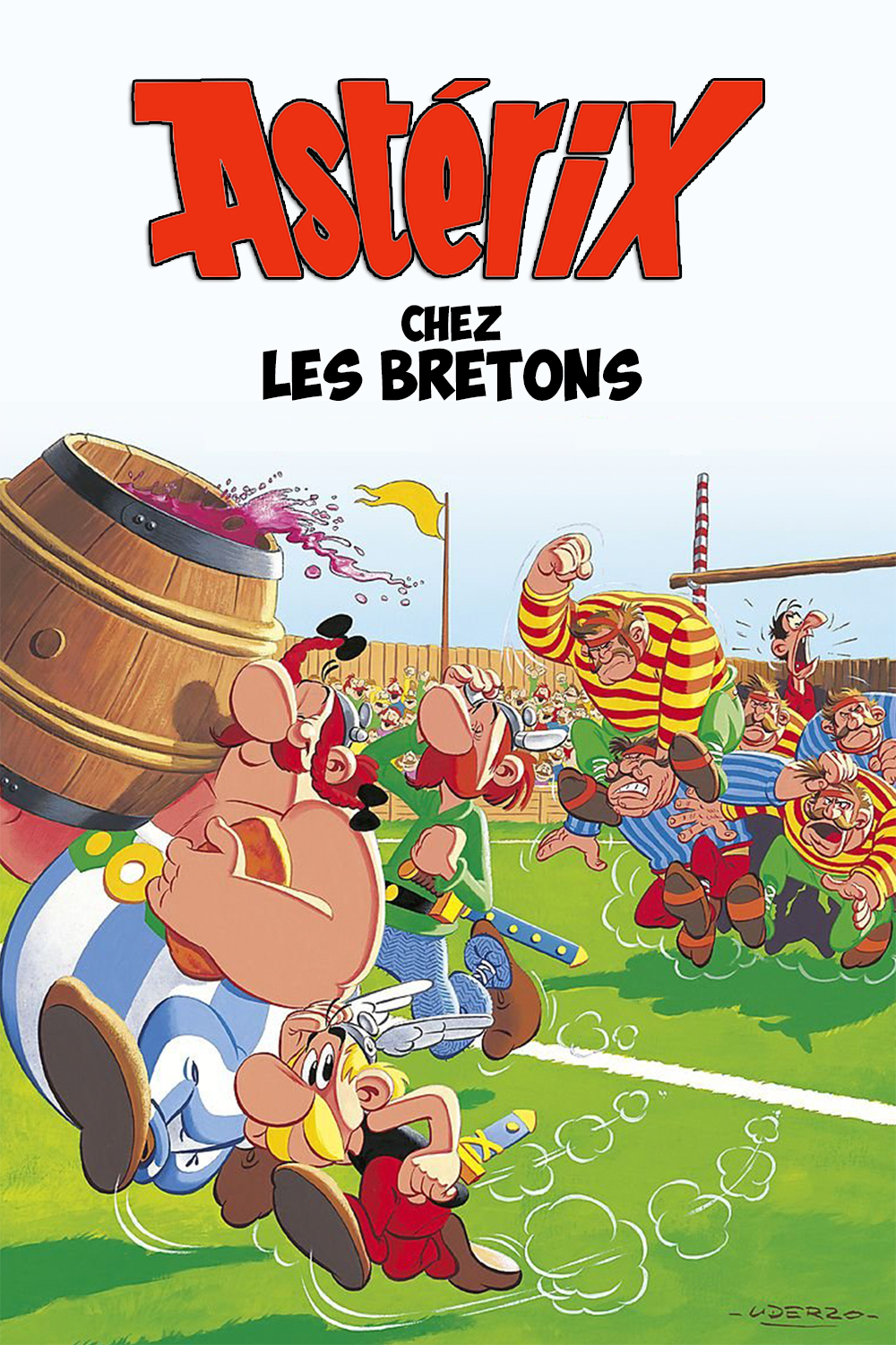 Current poster for Astérix chez les Bretons