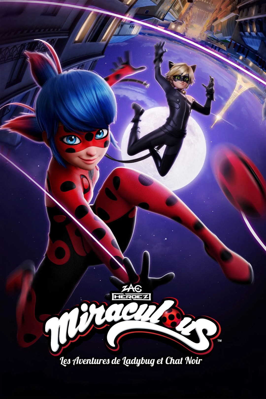 Current poster for Miraculous, les aventures de Ladybug et Chat Noir