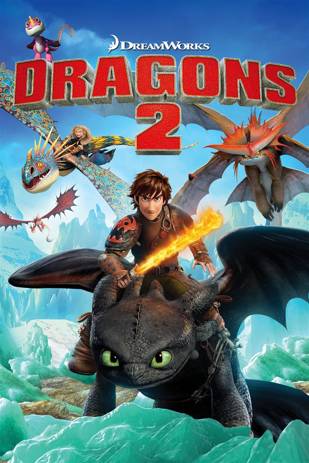 Current poster for Dragons 2