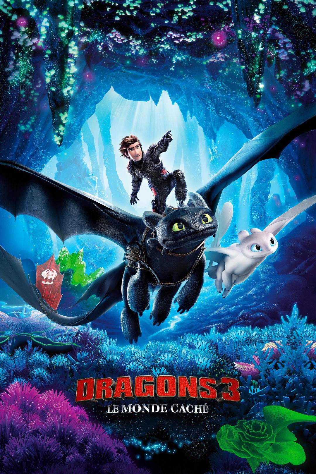 Current poster for Dragons 3 : Le monde caché