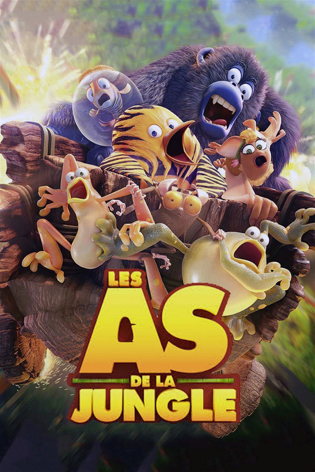 Current poster for Les As de la Jungle