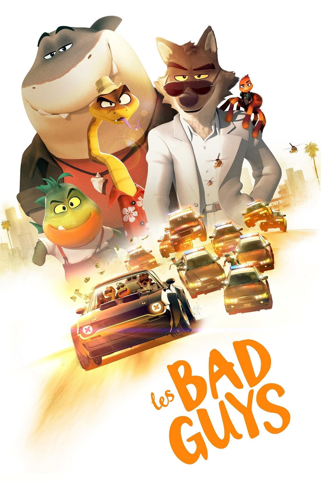 Current poster for Les Bad Guys