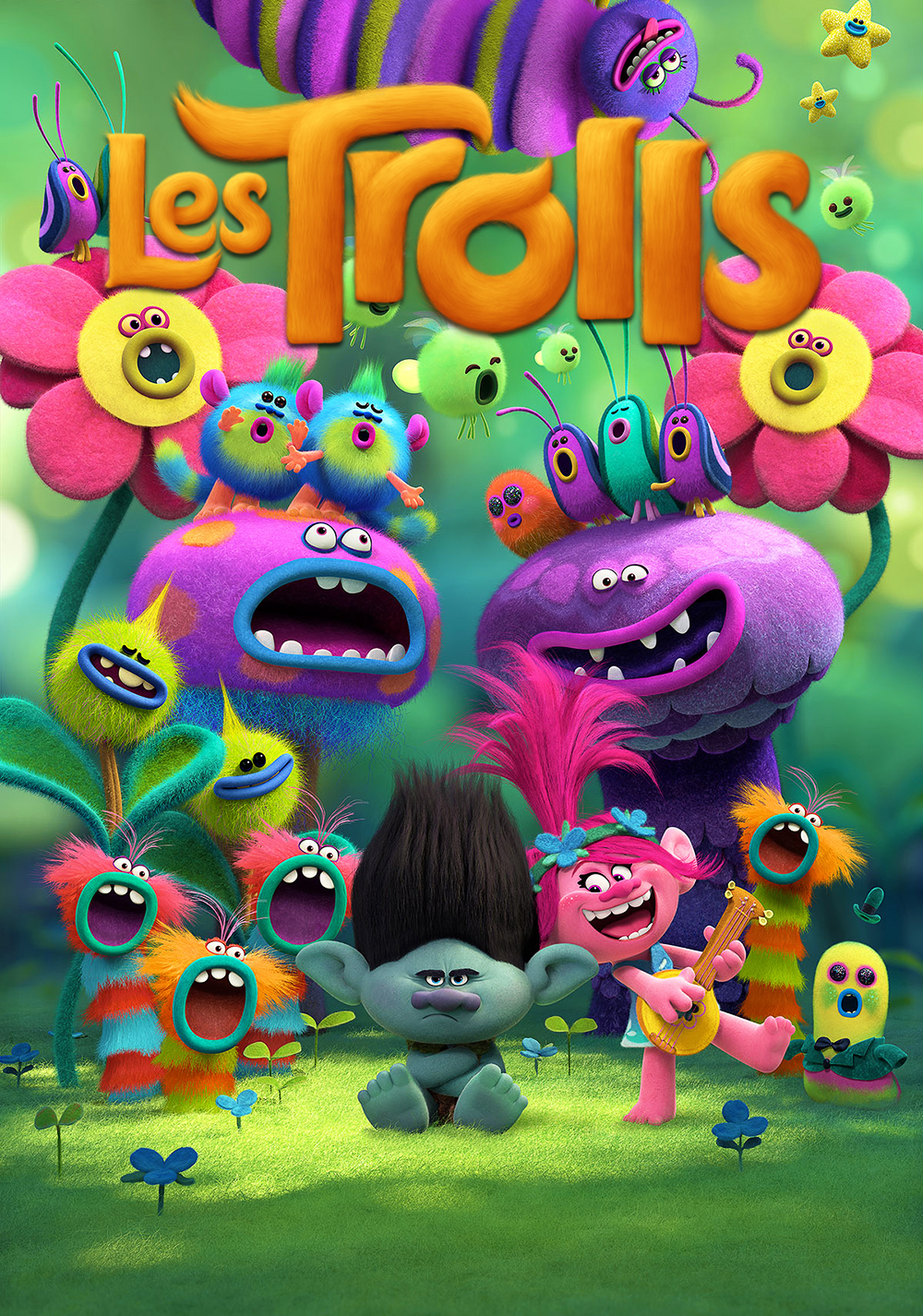 Current poster for Les Trolls