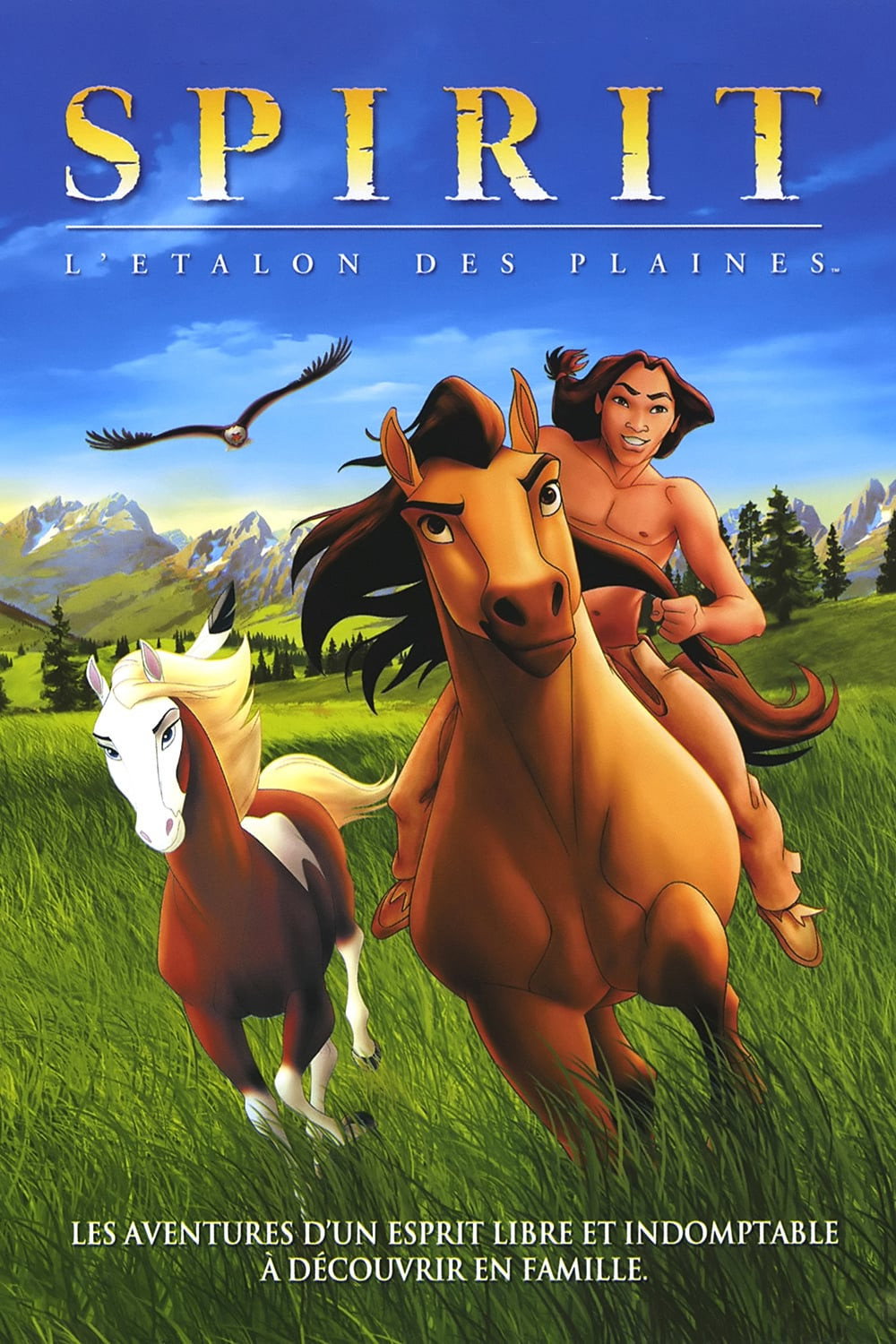 Current poster for Spirit, l'étalon des plaines