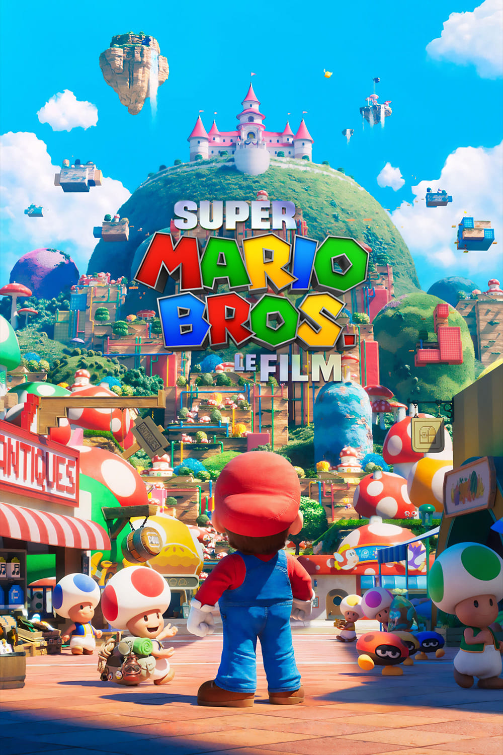 Current poster for Super Mario Bros. le film