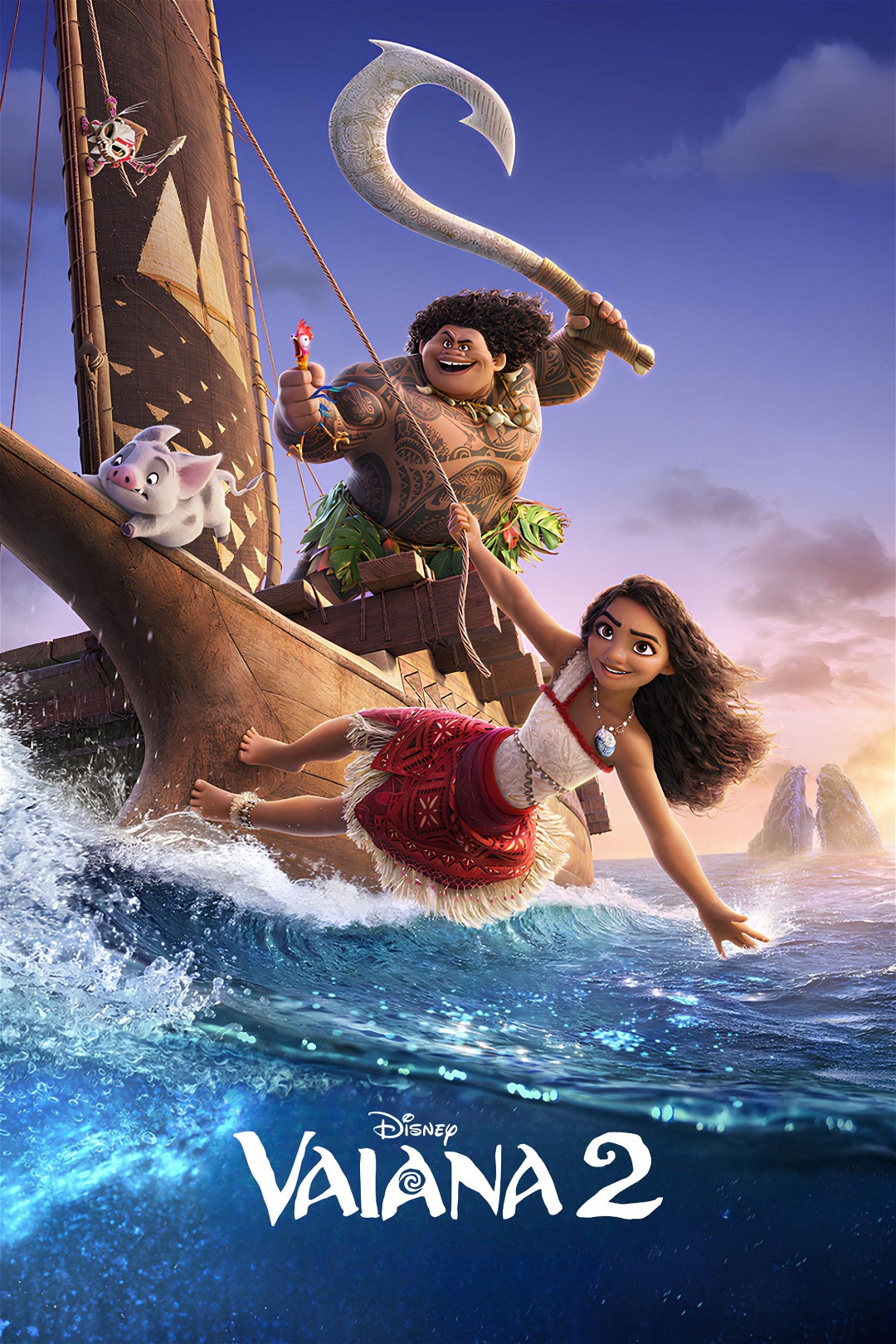 Current poster for Vaiana 2