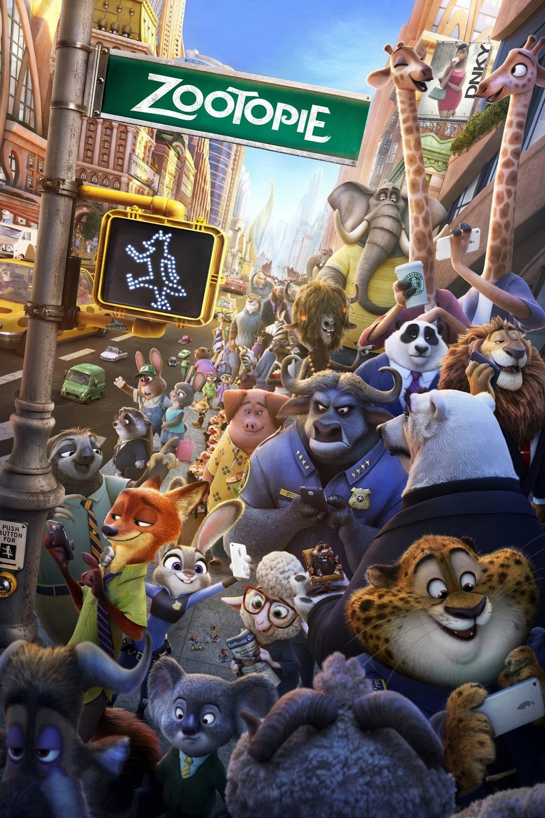 Current poster for Zootopie
