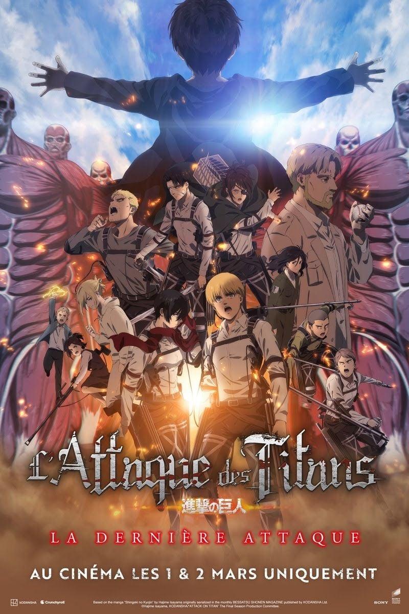 Current poster for L’Attaque des titans : La dernière attaque