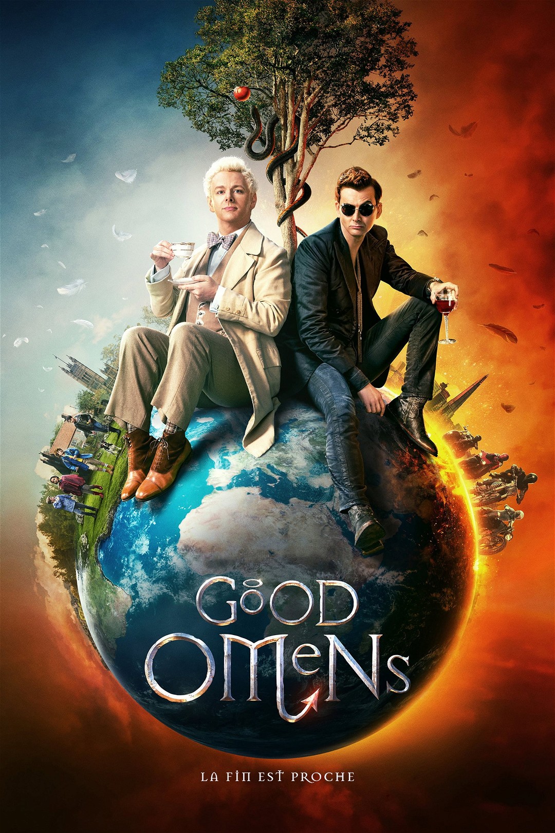 Current poster for Good Omens