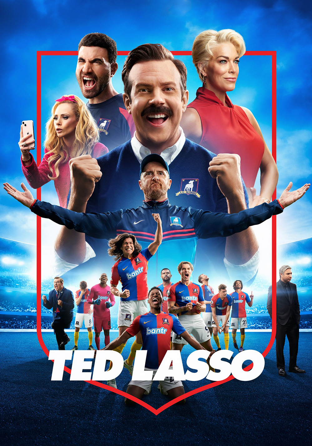 Current poster for Ted Lasso