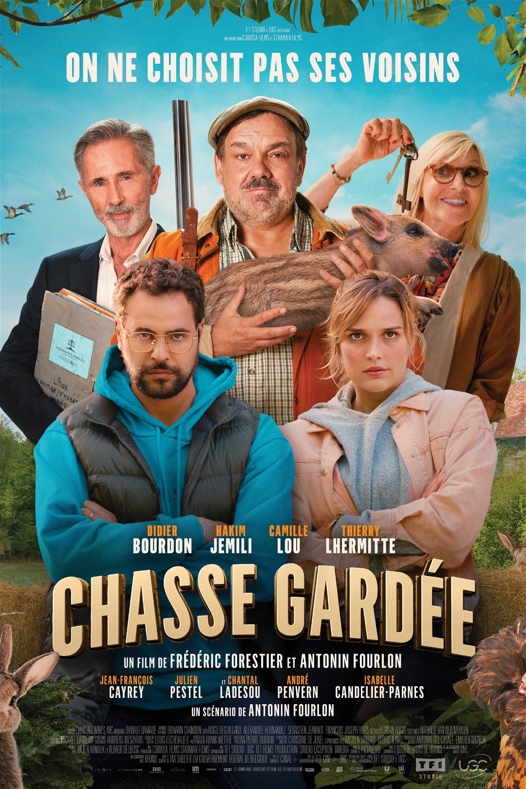 Current poster for Chasse gardée