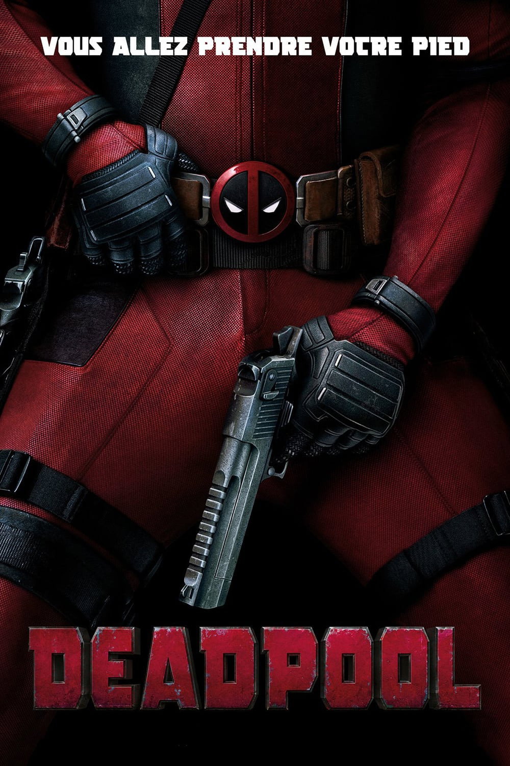 Current poster for Deadpool