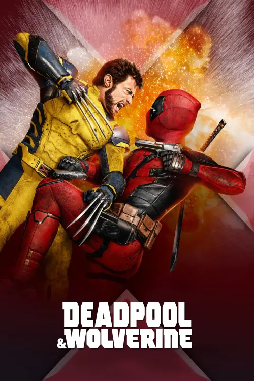 Staged poster for Deadpool & Wolverine