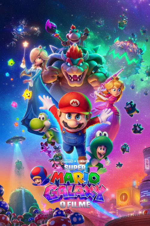 Suggested poster for Super Mario Galaxy, le film
